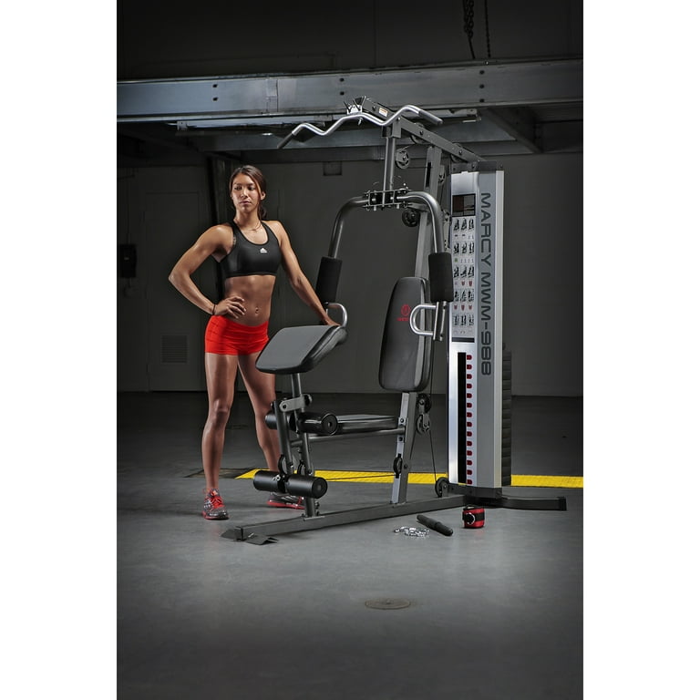 Marcy Home Gym System MWM-988, 150lb Weight Stack Machine