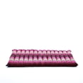 thumbnail image 4 of Leewadee Zabuton Seating Cushion – Square Floor Seat for Meditation Exercises, Light Yoga Mat Filled with Kapok, 28 x 28 inches, Auburn Pink, 4 of 7