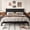 Black, variant on Frostbloom King Size Solid Wood Platform Bed Frame, with 7.3'' Under-bed Storage, White