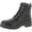 Black Tumbled, variant on SoftWalk Womens Everett Leather Lace up Ankle Boots