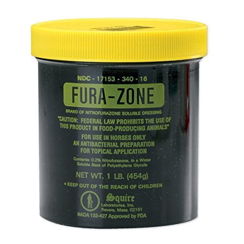 Fura-Zone Ointment For Horses, 1 Pound Container