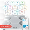 thumbnail image 2 of Eros Bluetooth Smart Body Fat Scale with Free Tracking Eros Scale APP - White, 2 of 7