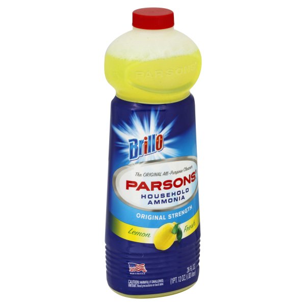 Brillo 33128 Parsons' Ammonia Lemon Scent, 28oz. Quantity 1