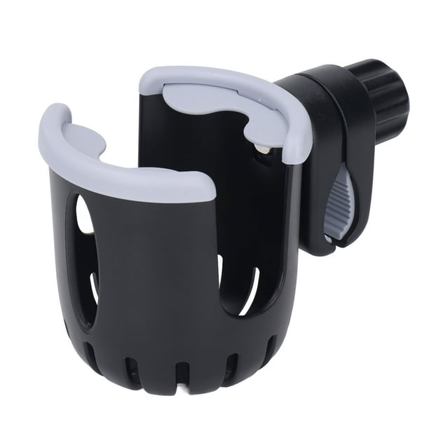 Portavasos Para Cochecito, Amplia Accesibilidad, Resistencia Al Impacto, Portabotellas Estable, Resistencia Al Desgaste, Resistencia A Los Arañazos Con 2 Solapas De Silicona Para Cergrey Stroller Cup Holder