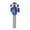 8XR2, variant on Optimized Corner Rounding End Mill for Laminate Composite Cutting Preventing Delamination Featuring Four Flutes