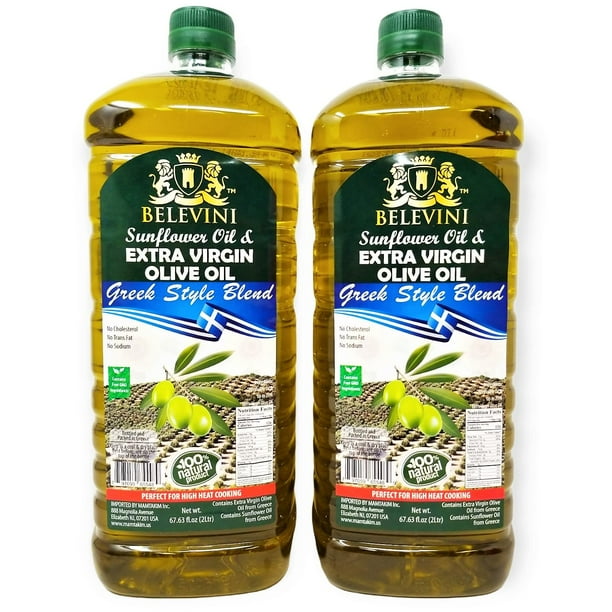 Sunflower Oil And Extra Virgin Olive Oil