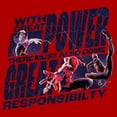 thumbnail image 2 of Men's Spider-Man Power and Responsibility Team Graphic T-Shirt, 2 of 5