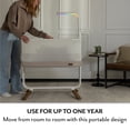 thumbnail image 6 of Evenflo Cora 3-Level Adjustable Bassinet (Truffle Taupe), 6 of 11
