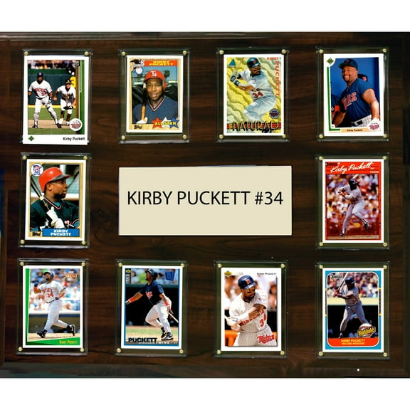 Kirby Puckett Minnesota Twins 15'' x 18'' Plaque