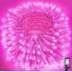 thumbnail image 1 of Cadena de luces Vivideal, 33 m, color rosa, 300 LED, 8 modos, resistente al agua, 1 of 7