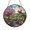 Acrylic 3.5 Inch, variant on Flower Landscape Windmill Window Hanging Glass Suncatcher, Bright Countryside Home Decor