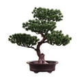 thumbnail image 1 of Artificial pot welcoming decorative roman bonsai and unique multifunctional Style C, 1 of 9