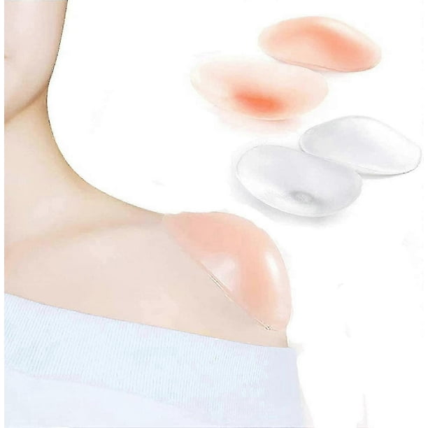 2 Pairs Of Silicone Shoulder Pads,non-slip Shoulder Pads,invisible Breathable Shoulder Pads