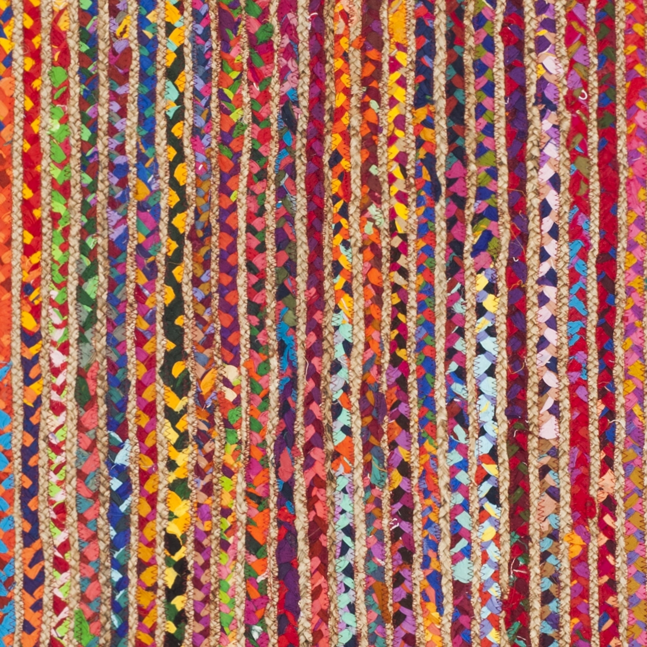 SAFAVIEH Cape Cod Miah Geometric Runner Rug, Red/Multi, 2'3" x 20'