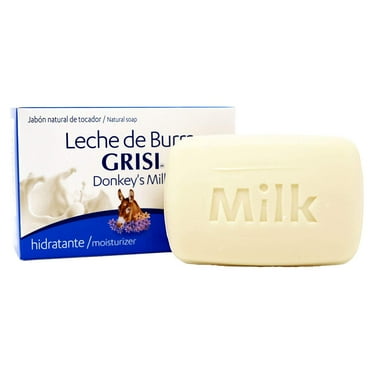 Grisi Donkey's Milk Soap, Cleansing and Moisturizer Soap, All Skin Types, 3.5 oz
