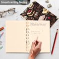 thumbnail image 4 of FORMRS 1-Subject Spiral Notebook 8" x 5" College Ruled 60 Refillable Sheet A5 Hard Cover, 2 Pack, Black Chocolate Cakes, 4 of 7