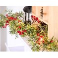 thumbnail image 3 of Guirnalda de frutas Led con agujas de pino, luces decorativas de alambre de cobre, decoración navideña, 3 of 5