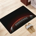 thumbnail image 3 of DouZhe American Football Sports Balls Rugs Doormat, Non-Slip Machine Washable Carpets Floor Door Mat , 36" x 24", 3 of 6