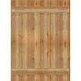thumbnail image 5 of 32 1/4"W X 44"H Timbercraft Six 5 3/8" Boards Joined Board-N-Batten Shutters, Rough Sawn Western Red Cedar (Per Pair), 5 of 13
