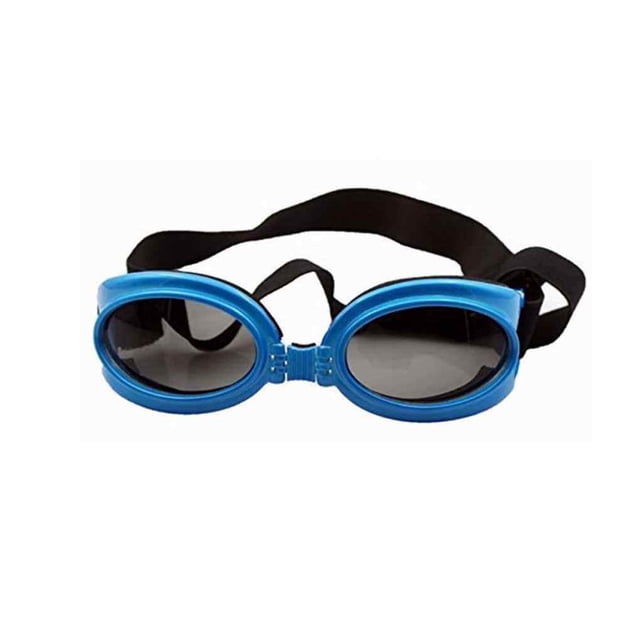 Chien de Compagnie Chat UV Protection Lunettes de Soleil Pliables Lunettes de Soleil pour Chien Lunettes de Soleil Réglables Chien Lunettes de Protection Coupe-Vent