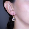 thumbnail image 5 of Arete para Mujer con Cristal Fino Swarovski en Forma de Cuadrado – Bañado en Oro 14k– Arete Elegante y Brillante, Aretes de Mujer de Moda– Joyería para Mujer de Moda– Regalo especial Ortiz Espinosa Temporada, 5 of 5