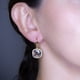 thumbnail image 5 of Arete para Mujer con Cristal Fino Swarovski en Forma de Cuadrado – Bañado en Oro 14k– Arete Elegante y Brillante, Aretes de Mujer de Moda– Joyería para Mujer de Moda– Regalo especial Ortiz Espinosa Temporada, 5 of 5