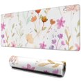 thumbnail image 1 of Experience Smooth Control with Beautiful Flowers Plants Mouse Pad - Personalized Design, Premium-Textured, Washable - Non-Slip Base, 31.5x11.8 Inch, 1 of 7