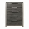 thumbnail image 4 of Benjara BM333903 Joho Tall Dresser Chest - 5 Storage Drawers with Metal Handles - Gray Wood, 4 of 5