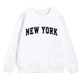 thumbnail image 4 of Gubotare Toddle Sweatshirt Girl Toddler Sweatshirt – Unisex Crewneck Pullover Cozy Long Sleeve Soft Warm Size 3T (White,3 Years), 4 of 4
