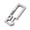 Gray Buckle, variant on Titaniums Alloy Keychains Clip Outdoor Tool Key Holder with Bottle Opener Screwdriver Waist Hanging Keychain Buckles