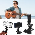 thumbnail image 4 of Soporte Para Teléfono Con Cabeza De Guitarra, Soporte Para Transmisión En Vivo Para Teléfono, Suministros De Guitarra De Plástico Metálico, Soporte Para Teléfono Para Tus, 4 of 8