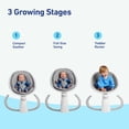 thumbnail image 2 of Graco Soothe 'n Sway Bluetooth 3-in-1 Swing, Lucca, 2 of 6