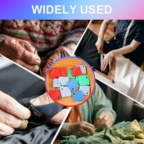 FACEGA Automatic Needle Threaders for Hand Sewing & Sewing Machines Fits All Needle Sizes,Ideal for Embroidery Floss Essential Sewing Supplies Tool