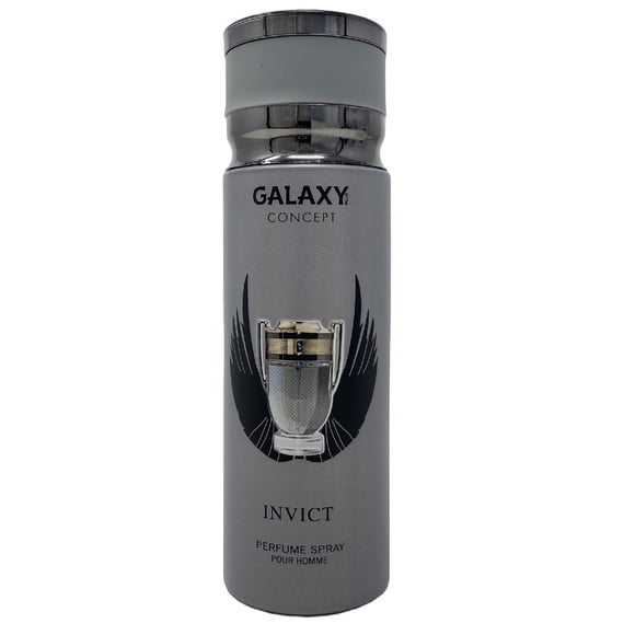 Fragancia Galaxy Concept Invict 200 Ml Amaderada Acuática para Hombre