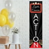 Big Dot of Happiness Red Carpet Hollywood - Movie Night Party Front Door Decoration - Vertical Banner