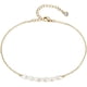 thumbnail image 1 of 1 pieza (oro) cadena para el pie de perlas naturales de agua dulce, tobillera bohemia hecha a mano, pulsera tobillera de perlas, cadena para siempre, joyería para pies para mujeres y niñas Sailing Electrónica, 1 of 5