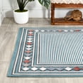thumbnail image 5 of JONATHAN  Y  Star Abstract Swirl Area Rug 4 X 6 - Blue/Ivory, 5 of 5