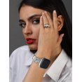 thumbnail image 6 of Wearlizer Celtic Knot Leather Band Compatible with Apple Watch Band 38/40/41/42/44/45/46/49mm Women, Slim Dressy Premium Leather Strap for iWatch Series 11 10 9 8 7 6 5 4 SE Ultra 3 2 1, 6 of 6