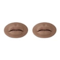 thumbnail image 1 of Kenally Maquillaje permanente 3D Silicona Práctica Boca Labios Portátil Reutilizable Piel Suministros de belleza Aprendizaje Entrenamiento Café Café 2piezas Kenally CBP295122, 1 of 6