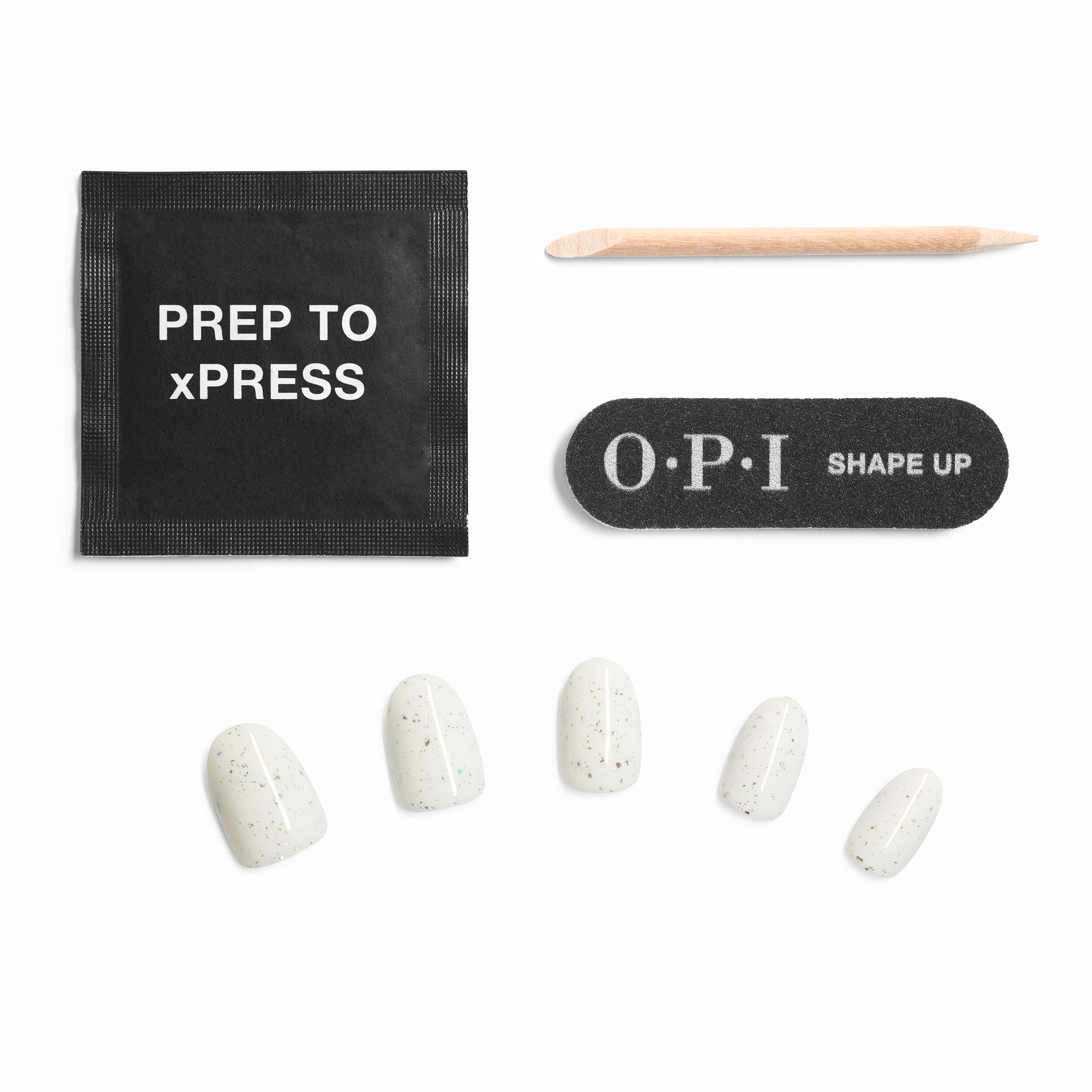 OPI Sticking Point Press On Nail Polish Strips, Confetti Cutie Suzi