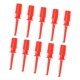 thumbnail image 3 of 10 pinzas de resorte con forma de gancho de prueba rojo para multímetro PCB SMD IC, 3 of 5