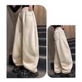 thumbnail image 5 of XIMIN Girls Wide Leg Baggy Sweatpants Dance Streetwears Loose Fit Athletic Pants Casual Elastic Waisted Lightweight Casual Fashion Active Trousers, 5 of 5