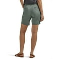 thumbnail image 2 of Women's Lee® Chino Walking Shorts Color: Fort Green Size: 16 AVG/REG, 2 of 4