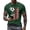 Green, variant on 2026 New USA Soccer Jersey Mens, United States Jersey Soccer, V Neck Short Sleeve Sport Tee for Retro Streetwear Top for Adult(Black, L)