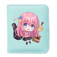 thumbnail image 1 of Billetera Bocchis Rocks con personajes de anime, delgada y plegable, 1 of 1