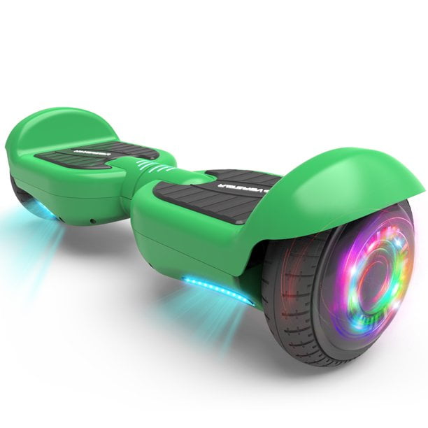 HOVERSTAR Hoverboard All New HS2.1 version Two Wheel Self Balancing Flashing LED Wheels Electric Scooter Green Walmart