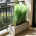 thumbnail image 5 of 20Pcs Artificial Pampas Grass, 21.6 Inch Faux Dried Natural Reed Soft Fluffy Design, Boho Floral Bouquet, Vase Ornament for Home Living Room Wedding Centerpiece Decor, 5 of 6