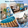 thumbnail image 6 of 10-in-1 Multi Game Table, 48 Inch Combo Table with Billiards,  Pong, Hockey for Family Fun, 6 of 8