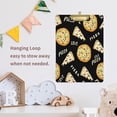 thumbnail image 6 of Acrylic Clipboards with Low Profile Clip, A4 Standard Size 9" x 12.5" File Holder for Writing Drawing, Clip Boards for Doctors Offices, Pizza Pattern Gifts, 6 of 7