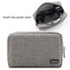 thumbnail image 2 of Bolsa de viaje portátil, multifuncional, para portátil, adaptador de corriente, banco de energía, cable de datos, cargador, gris., 2 of 6
